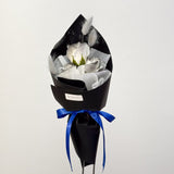 3 Soap Roses Bouquet (Cone Wrapping)