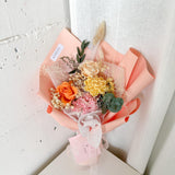 3 Preserved Flowers Carnation Bouquet