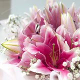 Lily - Fresh Flowers Round Bouquet