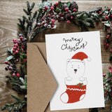 Christmas card, Card, love card, gift card, hand-made card, gift, hand-drawn printed