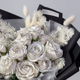12 Roses - Luxe Collection Soap Bouquet - Aromatears flower Soap Roses