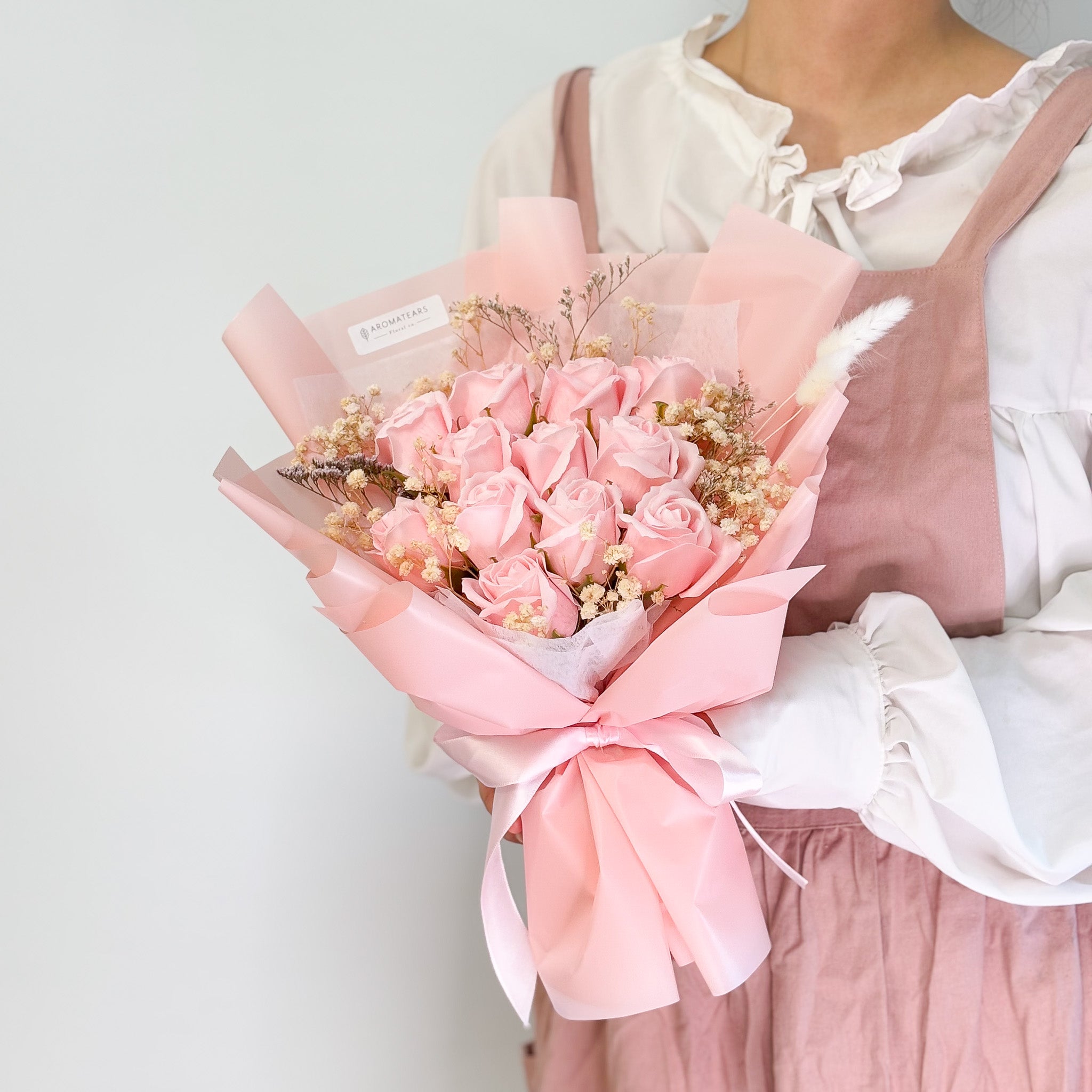 12 Soap Roses Bouquet - Aromatears flower Roses