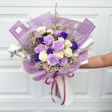 24 Soap Roses Bouquet - Aromatears flower Soap Roses