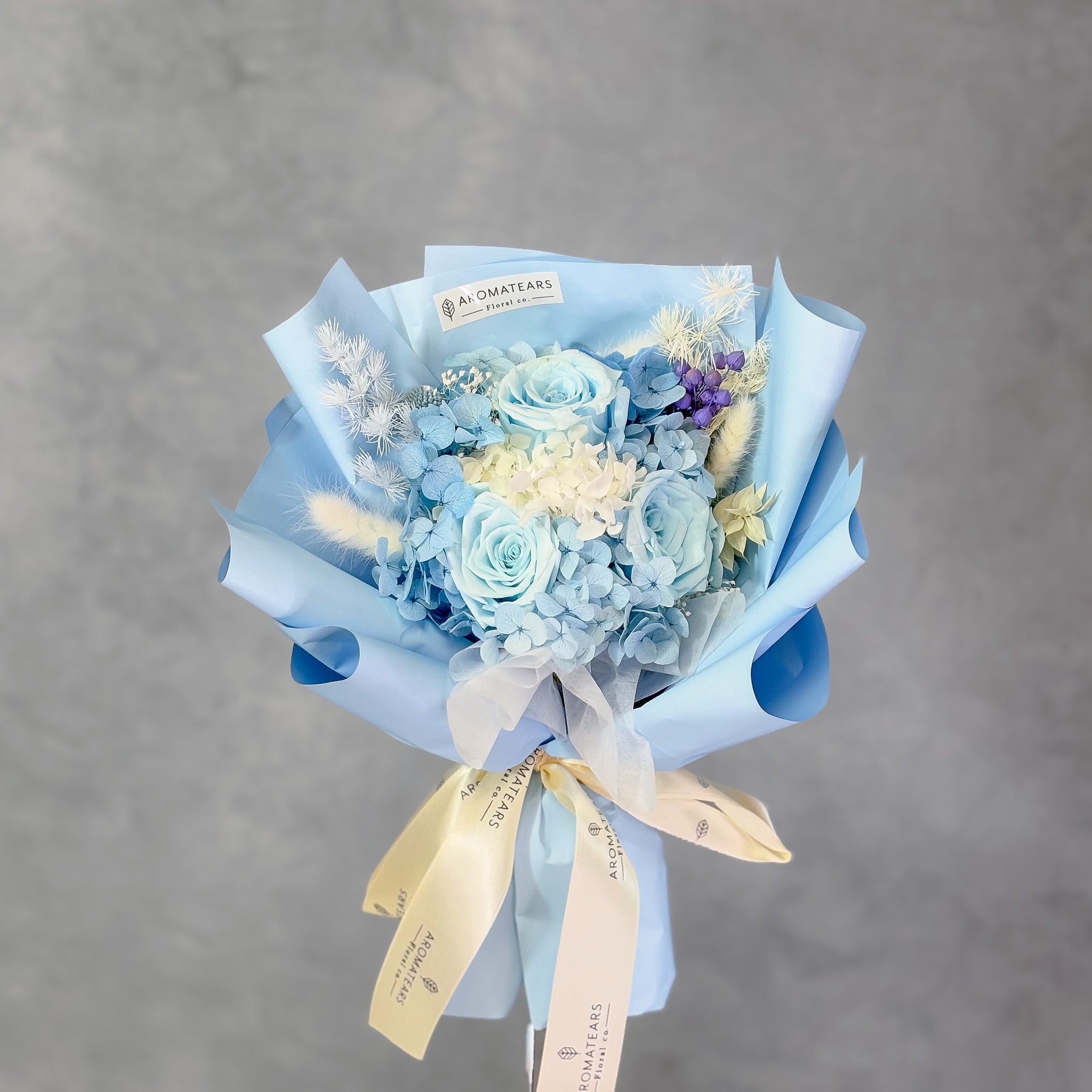 3 Preserved Roses Bouquet - Aromatears flower Uncategorized