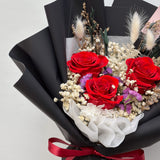 3 Preserved Roses Bouquet