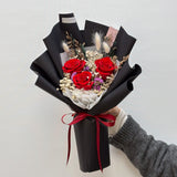 3 Preserved Roses Bouquet