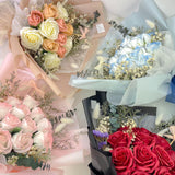 12 Soap Roses Bouquet