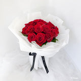 Classic Round Fresh Rose Bouquet