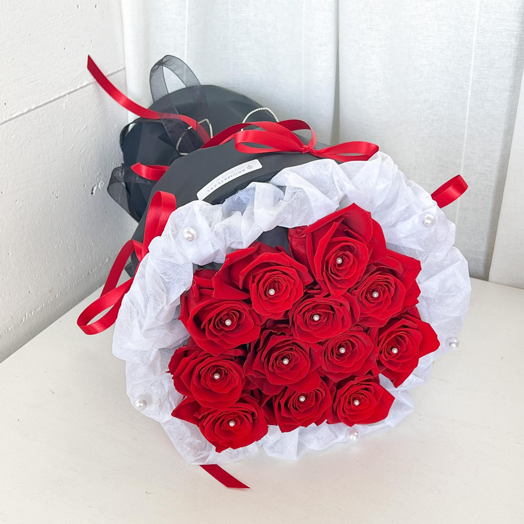 520 Roses 520 Preserved Roses Round Bouquet