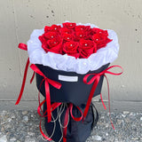 520 Preserved Roses Round Bouquet - Aromatears flower Uncategorized