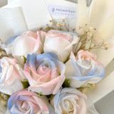 (Unavailable May 4th - 12th) Unique Collection Soap Roses Bouquet