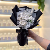 7 Roses - Luxe Collection Soap Bouquet - Aromatears flower Soap Roses
