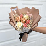 7 Soap Roses Bouquet - Aromatears flower Soap Roses