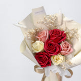 7 Soap Roses Bouquet