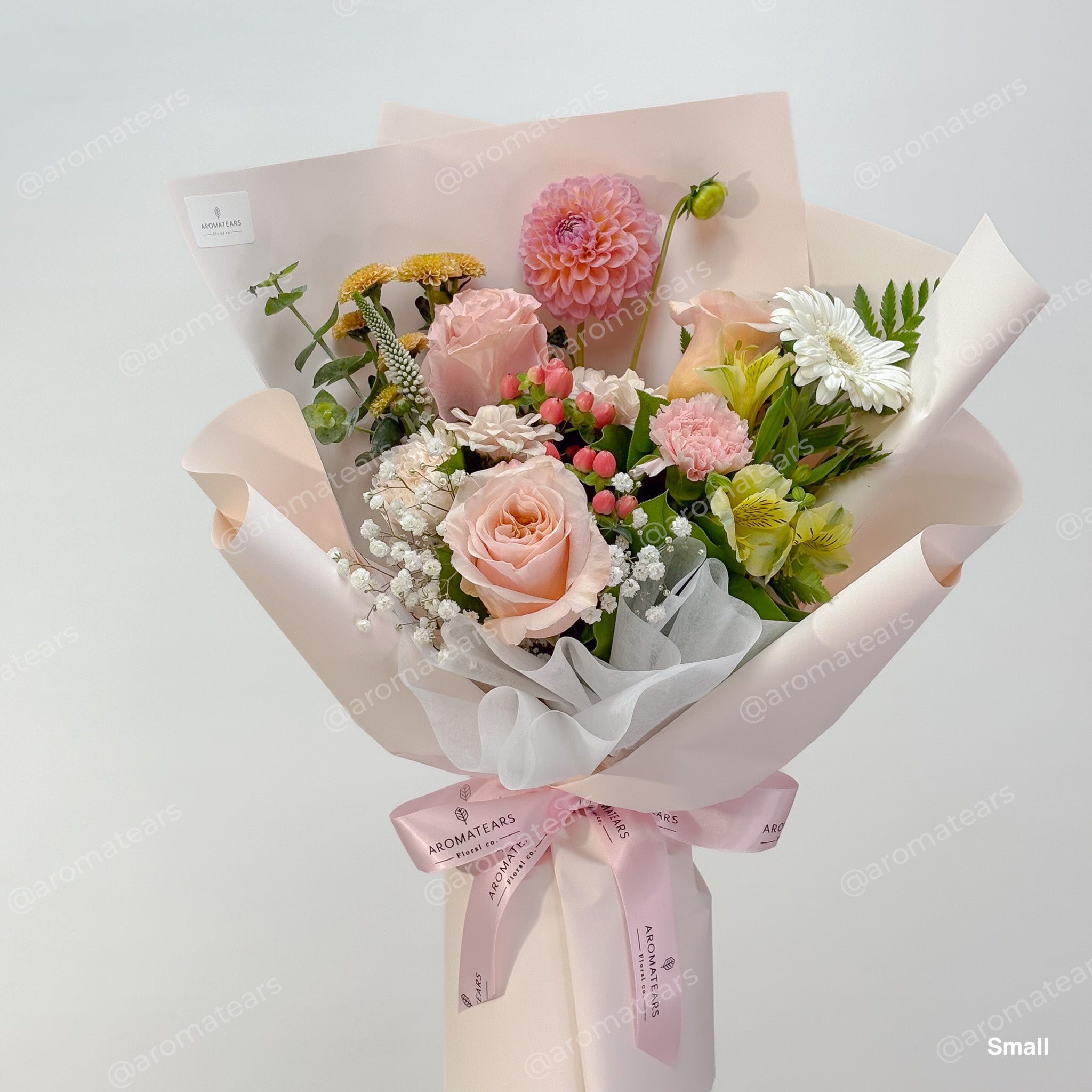 Peach Pink - Designer's Choice Fresh Bouquet