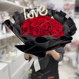 Classic Round Fresh Rose Bouquet