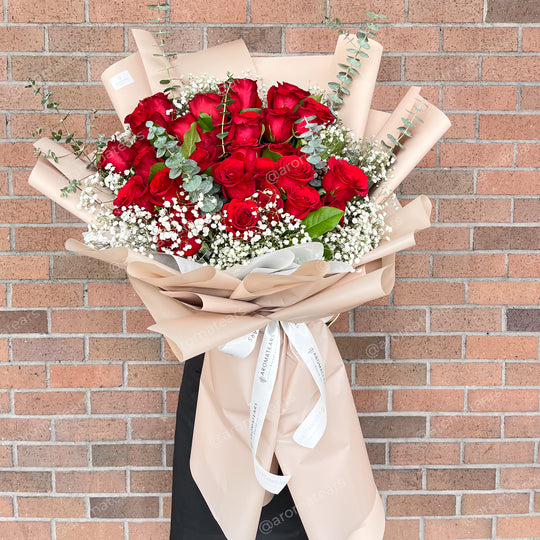 Grande Luxury Giant Fresh Rose Bouquet