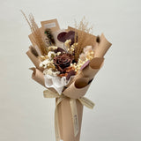 (Limited) Chocolate - Single Preserved Rose Bouquet (Joyce ONLY)
