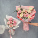 (Unavailable May 8th - 12th) Romantic 6 Fresh Roses Bouquet