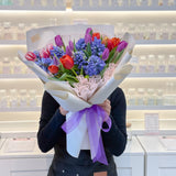 Tulip & Hyacinth - Designer's Choice Fresh Flower Bouquet