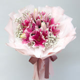 (Unavailable May 8th - 12th) Lily - Fresh Flowers Round Bouquet