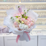 (Unavailable May 8th - 12th)  Fresh Hydrangea Mixed Flower Bouquet