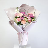 12 Carnations Fresh Flower Bouquet