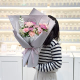 12 Carnations Fresh Flower Bouquet