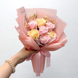 7 Soap Roses Bouquet