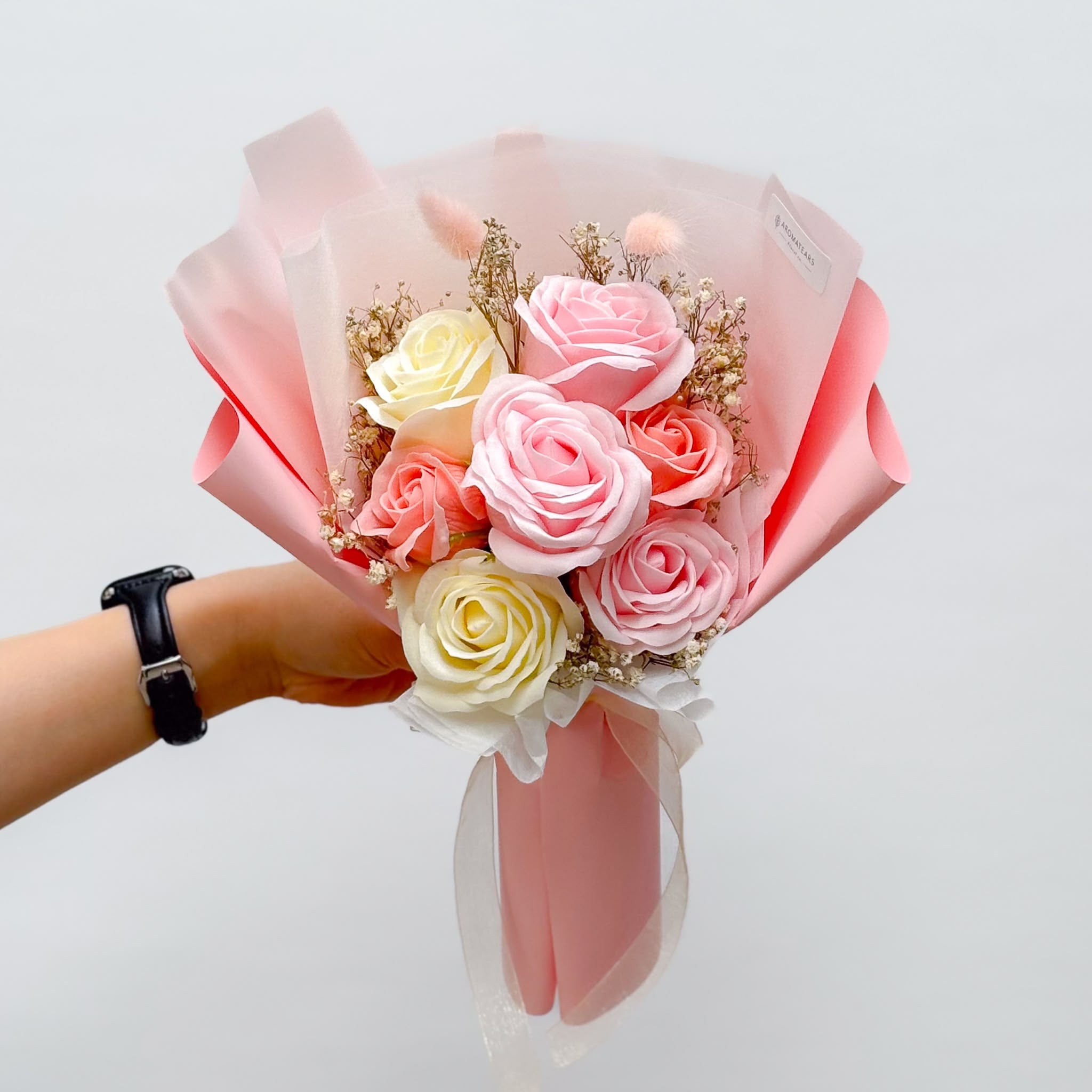 7 Soap Roses Bouquet
