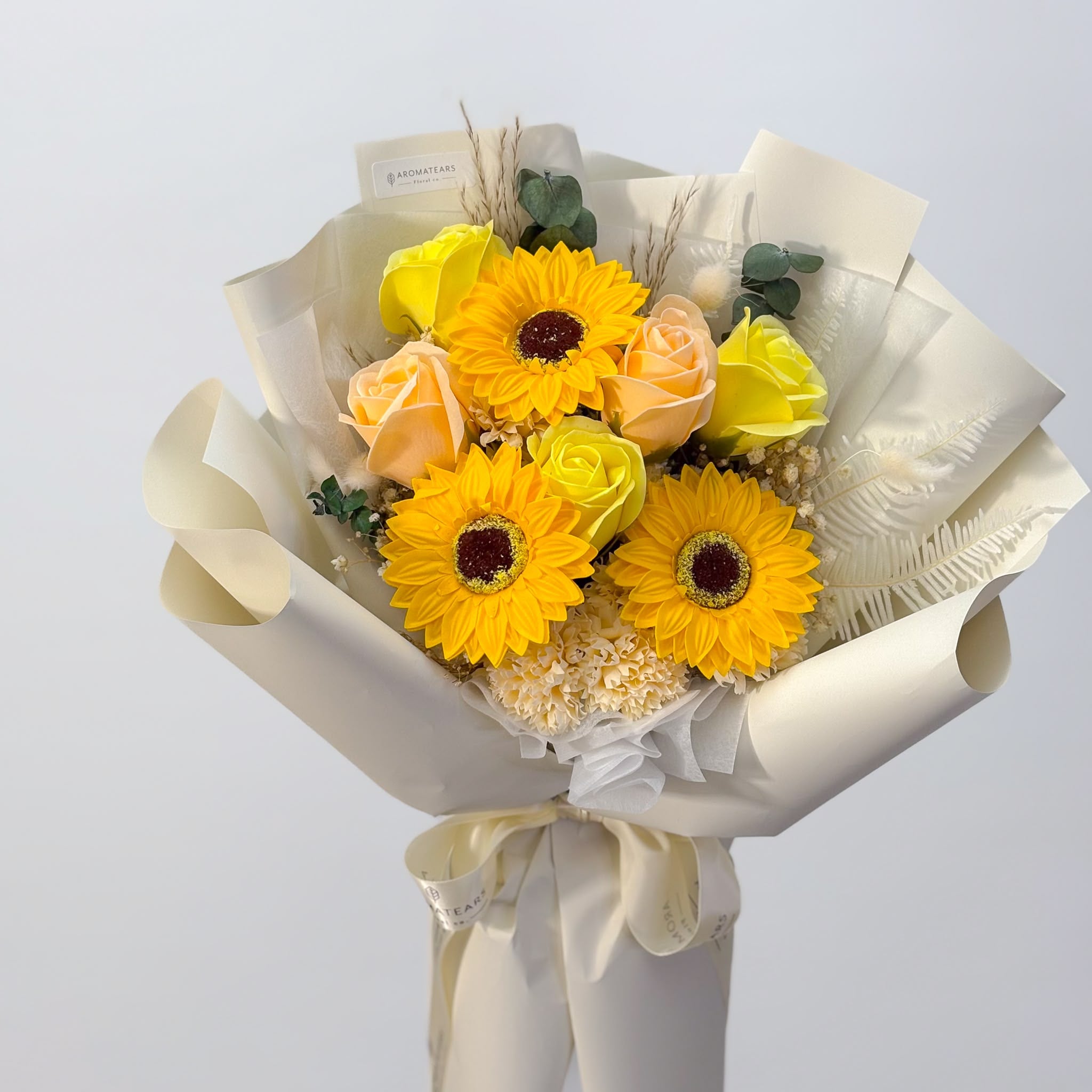 Graduation Special Sunflower Soap Bouquet