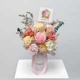 (Mother's Day Special) Soap Flower Vase Arrangement - Online ONLY