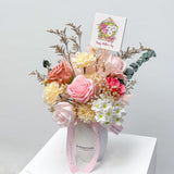 (Mother's Day Special) Soap Flower Vase Arrangement - Online ONLY