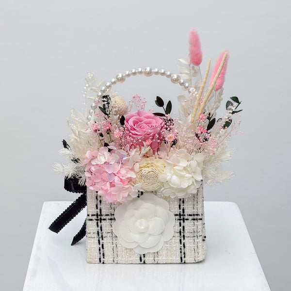 Luxe Collection Preserved Rose Basket - Online ONLY