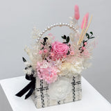 Luxe Collection Preserved Rose Basket - Online ONLY