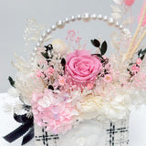 Luxe Collection Preserved Rose Basket - Online ONLY