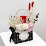 Luxe Collection Preserved Rose Basket - Online ONLY