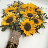 Preserved Fresh Flower Wedding Bouquet in Frame