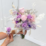 Preserved flower Wedding Bouquet