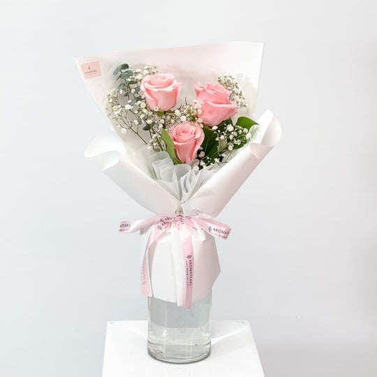 Romantic 3 Fresh Rose Bouquet