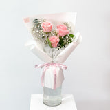Romantic 3 Fresh Rose Bouquet