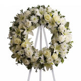 Delux - Designer's Choice Fresh Flowers Funeral Wreath