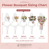 (Unavailable May 8th - 12th) Romantic 6 Fresh Roses Bouquet