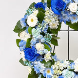 Standard - Designer's Choice Fresh Flowers Funeral Wreath