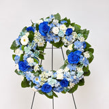 Standard - Designer's Choice Fresh Flowers Funeral Wreath