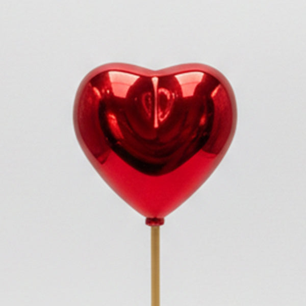 3D Heart Topper - Red