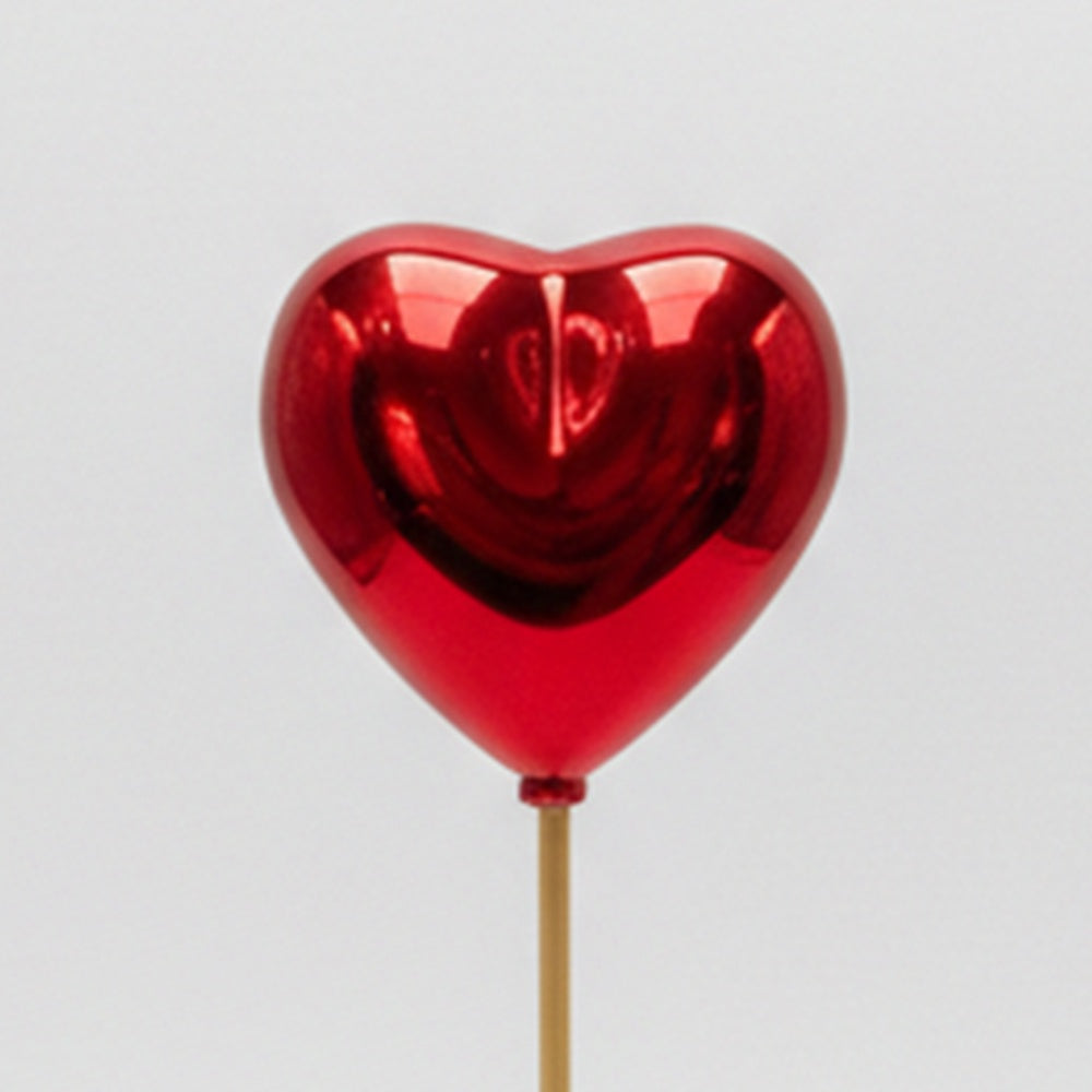 3D Heart Topper - Red