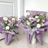 Designer's Choice Fresh Bouquet - Purple Mixed