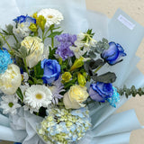 Blue - Designer's Choice Fresh Bouquet - Aromatears flower Designer Choice