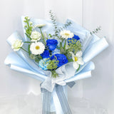 Blue - Designer's Choice Fresh Bouquet - Aromatears flower Designer Choice